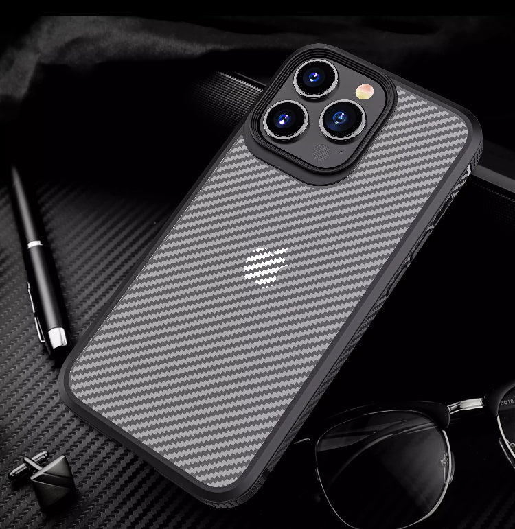 Simplicity Casual Commuters Carbon Fibre Hardshell TPU Phone Case- for Apple iPhone 14 Series - Super Savings Technologies Co.,LTD Simplicity Casual Commuters Carbon Fibre Hardshell TPU Phone Case- for Apple iPhone 14 Series - Super Savings Technologies Co.,LTD